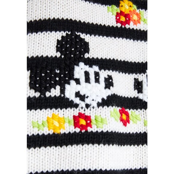 NEW Zara Mickey Minnie Mouse Disney Stripe Sweater - Picture 10 of 14